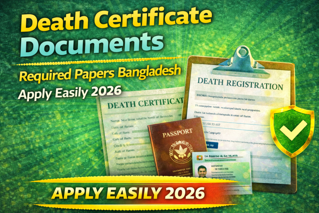 Death Certificate Requirements in Bangladesh (Documents & Process 2026)